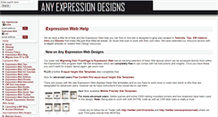 Desktop Screenshot of any-expression.com